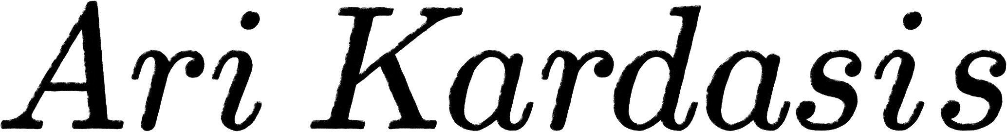 Ari Kardasis Logo
